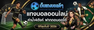 สมัครแทงบอลเว็บไหนดี